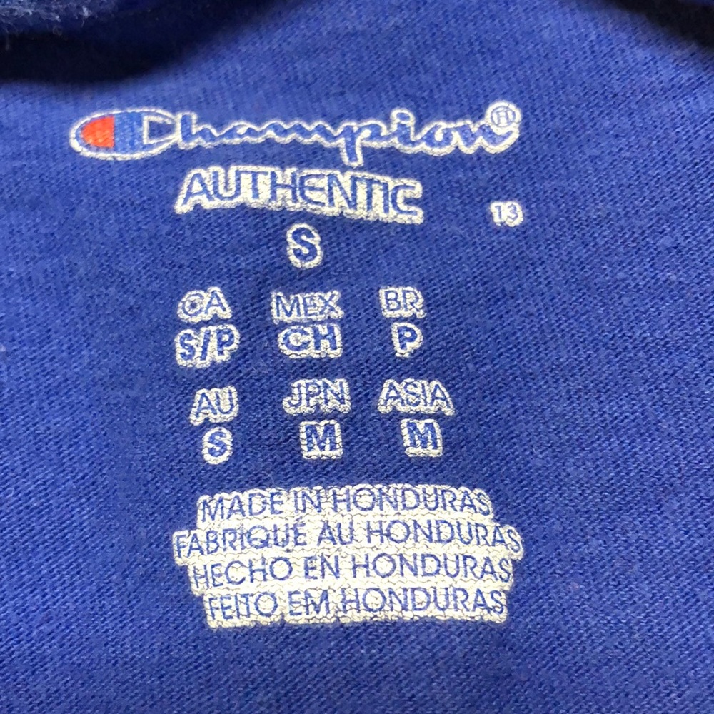 Blue Champion Tee - Picture 2 of 3
